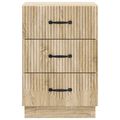 vidaXL Nočný stolík Dub sonoma 43 x 41 x 63,5 cm Kompozitné drevo