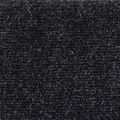 vidaXL Schodové rohože, samolepiace, 5 ks, 56x17x3 cm, čierne, polkruhové