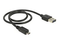 Kábel USB - Micro USB typ B (M) na USB (M) - 50 cm