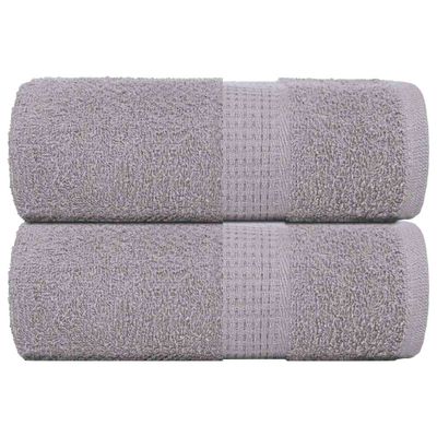 vidaXL Utierky na umývanie FROGN 2 ks sivé 30x30 cm 360 g/m²