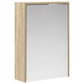 vidaXL Kúpeľňová zrkadlová skrinka Sonoma dub 43 x 16 x 62.5 cm