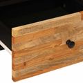 vidaXL TV skrinka Hnedá 100 x 33 x 46 cm Masívne mango drevo