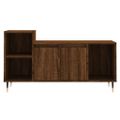 vidaXL TV skrinka hnedý dub 100x35x55 cm spracované drevo