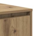 vidaXL Konferenčný stolík dub artisan 80 x 80 x 31 cm Kompozitné drevo