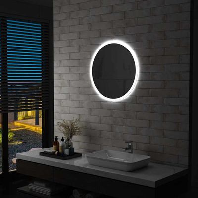 vidaXL Kúpeľňové zrkadlo s LED osvetlením 60 cm