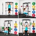 Multifunkčný posilňovací stojan - Power Rack HMS KLT22 sivý
