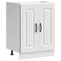 VidaXL Skrinka pod drez "Kalmar" Biela 60x46x81,5 cm Engineered Wood