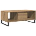 vidaXL Konferenčný stolík dub artisan 90x50x36,5 cm kompozitné drevo