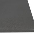 vidaXL Nástenný čelník 12 ks 60 x 15 cm Biely látka