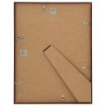 vidaXL Fotorámiky na stenu alebo stôl 3 ks bronzové 20x25 cm MDF