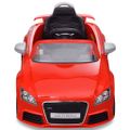 Auto pre deti Audi TT RS s diaľkovým ovládaním červené