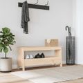 vidaXL Lavica do predsiene 100x28x45 cm masívne borovicové drevo