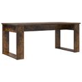 vidaXL Súprava na kávový stolík 2 ks Dymová dub 100 x 50 x 42 cm
