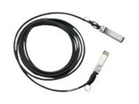 Cisco SFP+ Copper Twinax Cable - Kabel pro přímé připojení - SFP+ do SFP+ - diaxiální - aktivní - repasováno - pro Cisco 16, 8; Catalyst ESS9300; Nexus 22XX, 55XX, 7000, 93180, 93XX; UCS 61XX, C4200