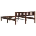 vidaXL Posteľný rám 140 cm mangovníkový masív