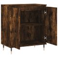 vidaXL Komoda dymový dub 60x35x70 cm spracované drevo