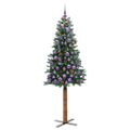 vidaXL Úzky vianočný stromček Zelená 180 cm