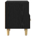 vidaXL Nočný stolík 2 ks Čierny dub 40 x 35 x 47 cm Kompozitné drevo