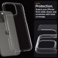 Puzdro Spigen Ultra Hybrid pre iPhone 16 Pro 6,3" kryštálovo číre