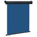 vidaXL Bočná markíza na balkón 145x250 cm modrá