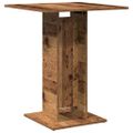 vidaXL Bistro stolík, staré drevo 60x60x75 cm, kompozitné drevo