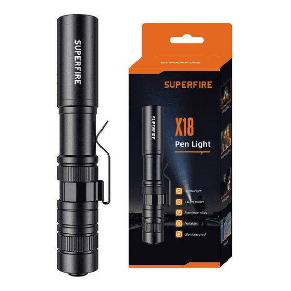 Baterka Superfire X18 – 55 lm, 5W, 5 režimov, 38 m