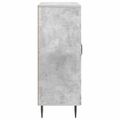 vidaXL Servírovacia skriňa Betónovo sivá 66 x 34,5 x 89,5 cm