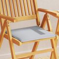 vidaXL Záhradné podsedáky 4 ks svetlosivé 45x45x2 cm štvorcové