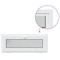 vidaXL Podkrovné okno RISOR 100 x 40 cm PVC a sklo