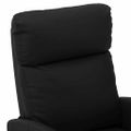 vidaXL Polohovacie kreslo Čierna 65 x 97 x 104,5 cm Umelá koža