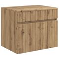 vidaXL Set kabinetov do kúpeľne 3 ks Dub artisan 49 x 44,5 x 66,5 cm