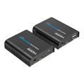 XtendLan HDMI přenos po LAN, vysílač a přijímač, IP/UDP, 100Mbps@1080p, přenos USB, funkce KVM Extender, HDMI, prenos po LAN, vysílac a prijímac, IP/UDP, 1080p, prenos USB, funkce KVM