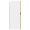 vidaXL Nástenný sklenený kabinet PORTO Sonoma dub 60 x 31 x 80 cm