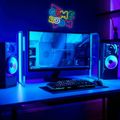 MANTA GAME ROOM, LED Neon plexi dekorácia