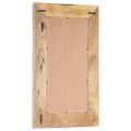vidaXL Ručne vyrezávané zrkadlo 80x50x2,5cm masívne mangovníkové drevo
