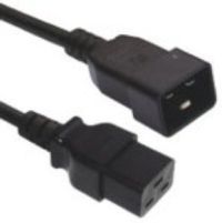 PremiumCord predlužovací kábel IEC 320 C19 na C20, dĺžka 3m
