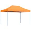vidaXL Párty stan 279 x 410 x 315 cm Oranžová Oxfordská látka