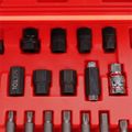 Sada na montáž a demontáž remeníc alternátora MECHANIC PULLEY SET 4, 30 ks SIXTOL