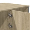 vidaXL Konferenčný stolík dub sonoma 100x51x40 cm kompozitné drevo