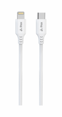 Kábel iPEAX 90010111 USB-C/Lightning 1 m biely
