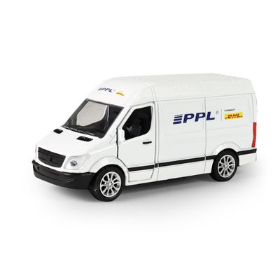 Kovové auto PPL s otváracími dverami 12 cm