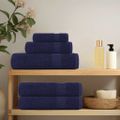 vidaXL Utierky na umývanie FROGN 2 ks námornícko modré 30x30 cm 360 g/m²