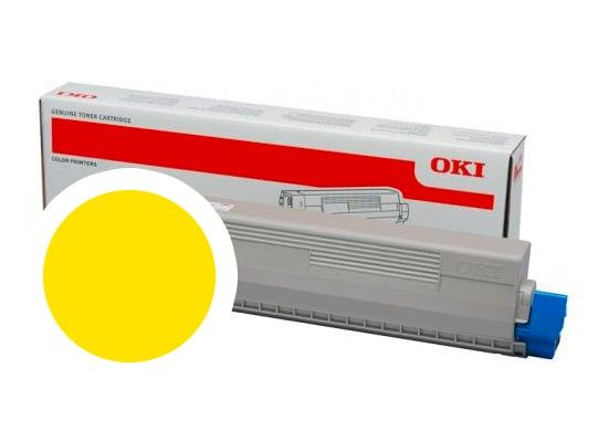 OKI žltý toner do C824/C834/C844 (5 000 strán)