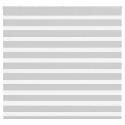 vidaXL Zebra roleta svetlosivá 155x100cm šírka látky 150,9cm polyester