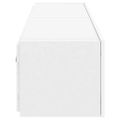 vidaXL TV nástenné skrinky s LED svetlami 2 ks biele 80x35x31 cm