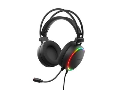 Herné slúchadlá s mikrofónom Genesis NEON 613 G2/Jack/Stand/čierna