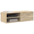 vidaXL Drevená skrinka 100,5 x 39 x 30 cm Sonoma dub Kompozitné drevo