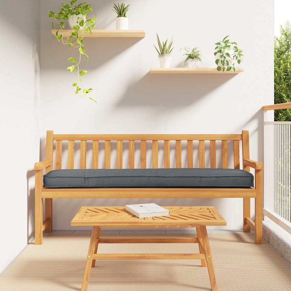 vidaXL Vankúš na palety Antracit 180 x 40 x 8 cm Oxfordská látka