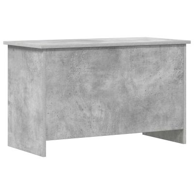 vidaXL Úložná truhlica Betónovo sivá 80 x 40 x 50 cm Kompozitné drevo