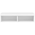 vidaXL TV skrinky s LED svetlami 2 ks biele 60x30x30 cm